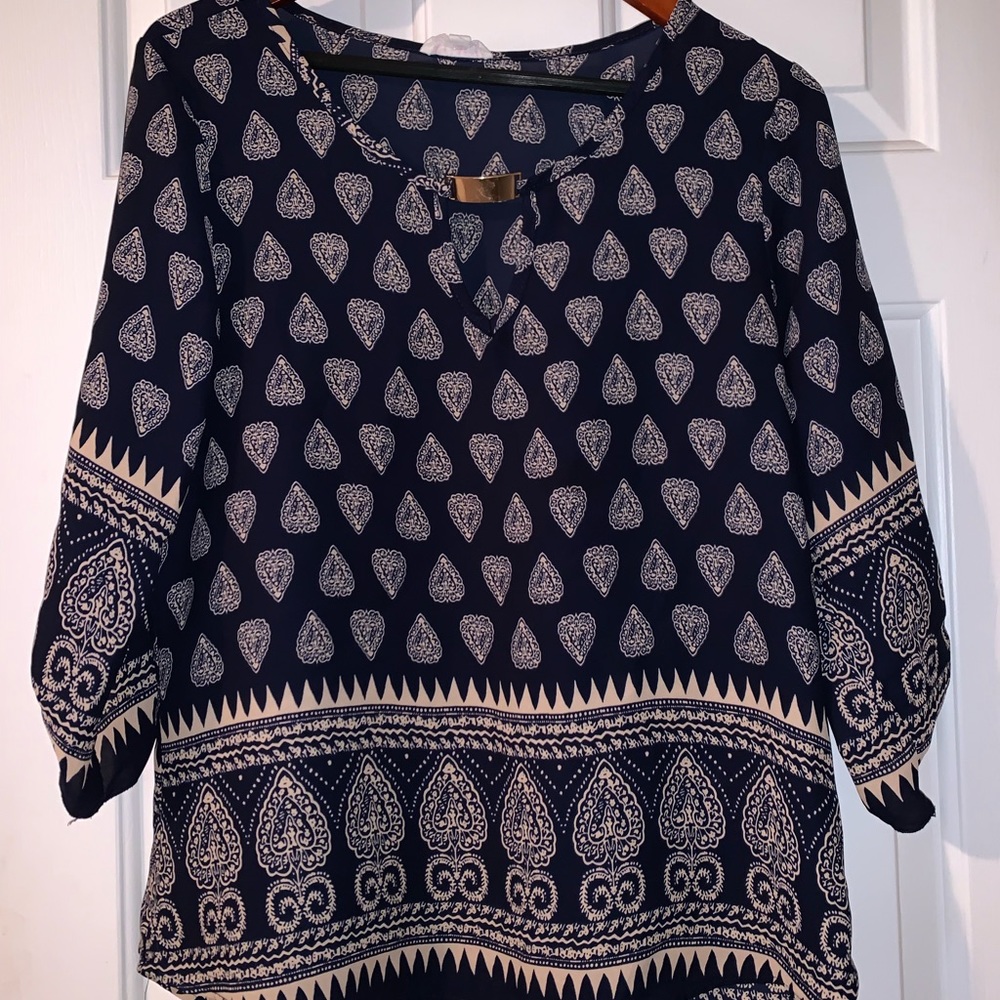 bohemian styled long sleeve